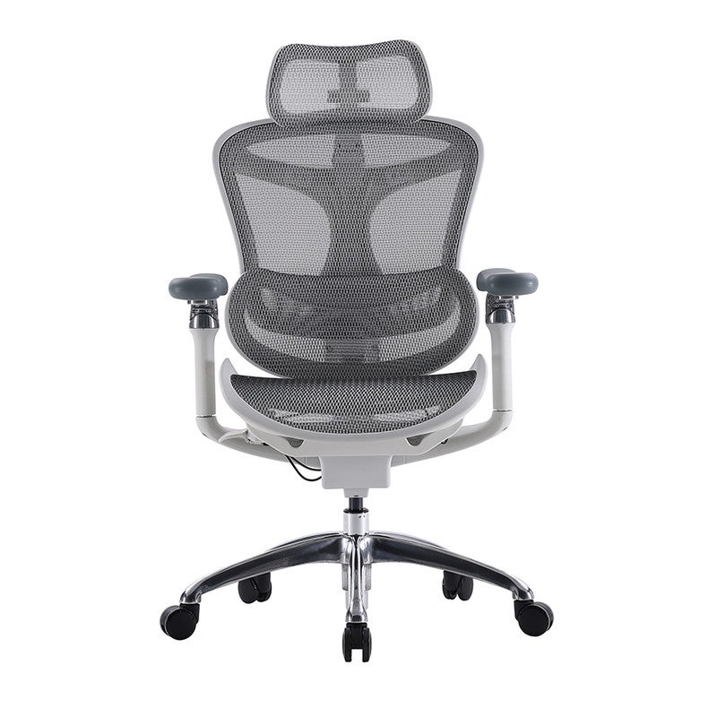 ALTIS Doro C300 Ergonomic Office Chair with Ultra Soft 3D Armrests, Dynamic Lumbar Support for Home Office Chair, Adjustable Backrest Desk Chair, Swivel Big and Tall Office Chair(White) - Image 2