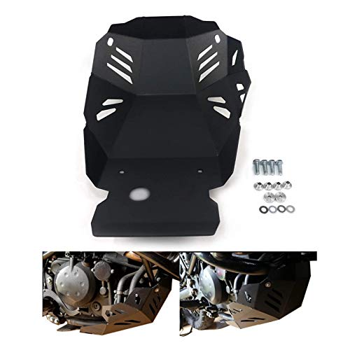 COPART Engine Guard Skid Plate Protector Replacement for Kawasaki KLR650 KLR 650 2008-2019 4 MM Thick Belly Pan Engine Bash Bottom Protection(Skid Plate) - Image 1