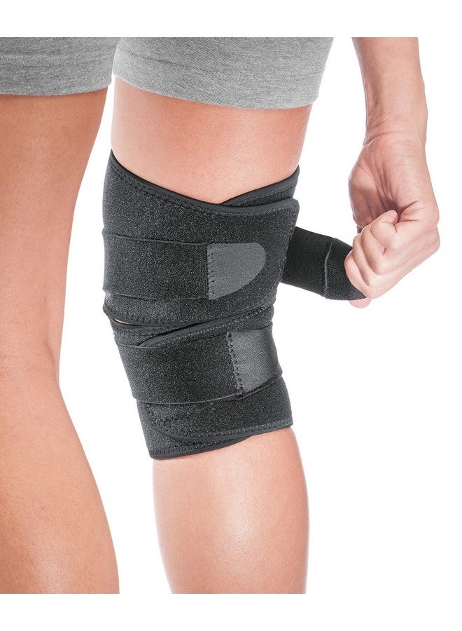 Mueller MUELLER Sports Medicine 4-Way Adjustable Knee Brace, Knee Pain Relief Support for Men and Women, Ideal for Arthritis, Sprains, Black - Image 1