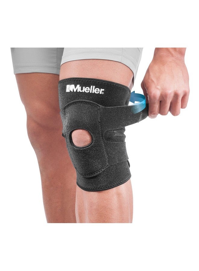 Mueller MUELLER Sports Medicine 4-Way Adjustable Knee Brace, Knee Pain Relief Support for Men and Women, Ideal for Arthritis, Sprains, Black - Image 2