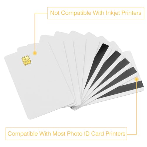 CAETOUNG J3R180 JCOP4-180K Java Smart Card -Replace J2A040 Chip Java Jcop Cards -UNFUSED J3R180 Java Chip Cards with 2 Track 8.4mm HICO Magnetic Stripe - 3Pack - Image 4