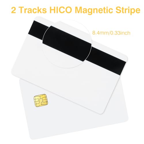 CAETOUNG J3R180 JCOP4-180K Java Smart Card -Replace J2A040 Chip Java Jcop Cards -UNFUSED J3R180 Java Chip Cards with 2 Track 8.4mm HICO Magnetic Stripe - 3Pack - Image 3