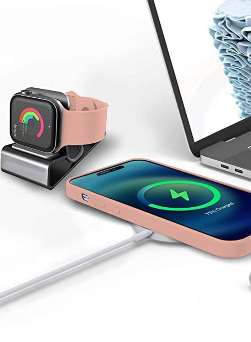 iPhone 15 Mobile Case Cover with Soft Liquid Silicone Protection Anti-Scratch Shockproof Accessories Slim Protective Back Cover with Comfortable Hold Touch Feeling and Anti-fingerprint - Image 4