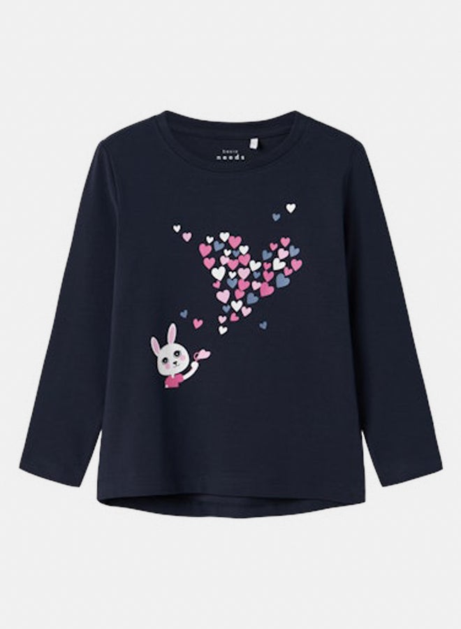 name it Girls Vix Longsleeve Top - Image 1