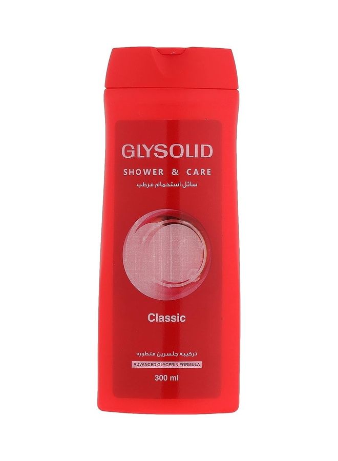 GLYSOLID Shower & Care  Classic With Advanced Glycerin Formula To Softness Your Skin All The Day (Classic) 300ml - Image 1