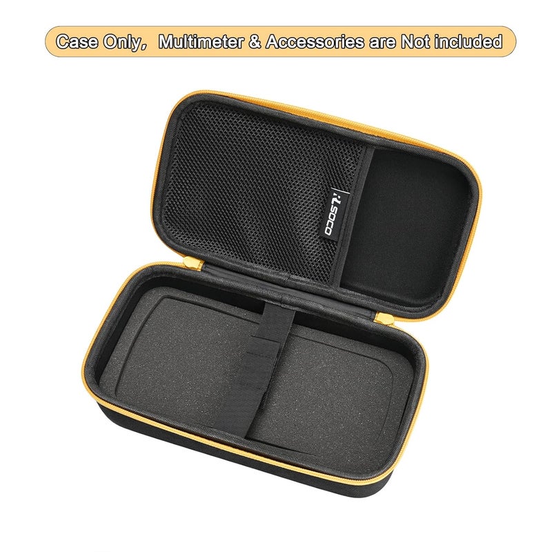 RLSOCO Hard Case for Fluke 1587 FC/1507/1503/1577/1508 & Works with Brymen BM869s Digital Megohmmeter Insulation Resistance Tester (Case has Updated to Have Padding Around) - Image 2