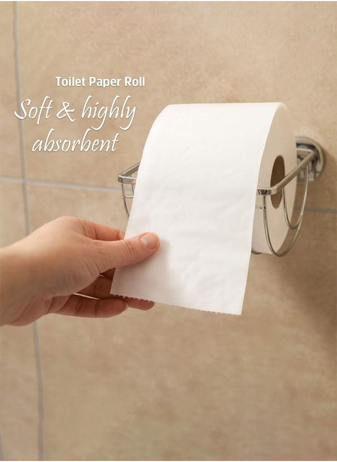 soft n hygienic Soft & Strong Toilet Tissue Rolls 200 Sheets White Pack of 10 Rolls  - Image 3