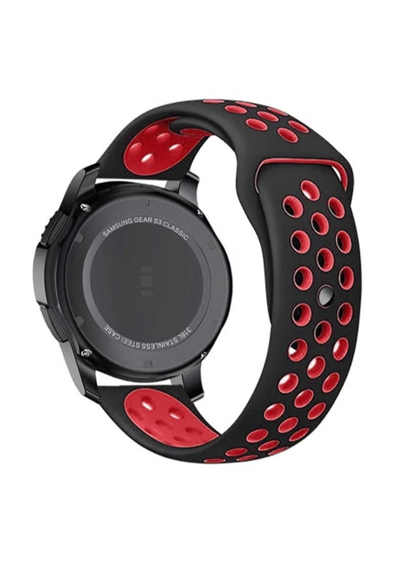 X-level - Compatible with Huawei Watch GT 3 46mm/Huawei Watch 4/GT4 46mm/GT2e 46mm Replacement Band - 22mm Replacement Silicone Wrist Strap Band Universal Sports Two Tone Silicone Replacement Wrist Strap - Image 1