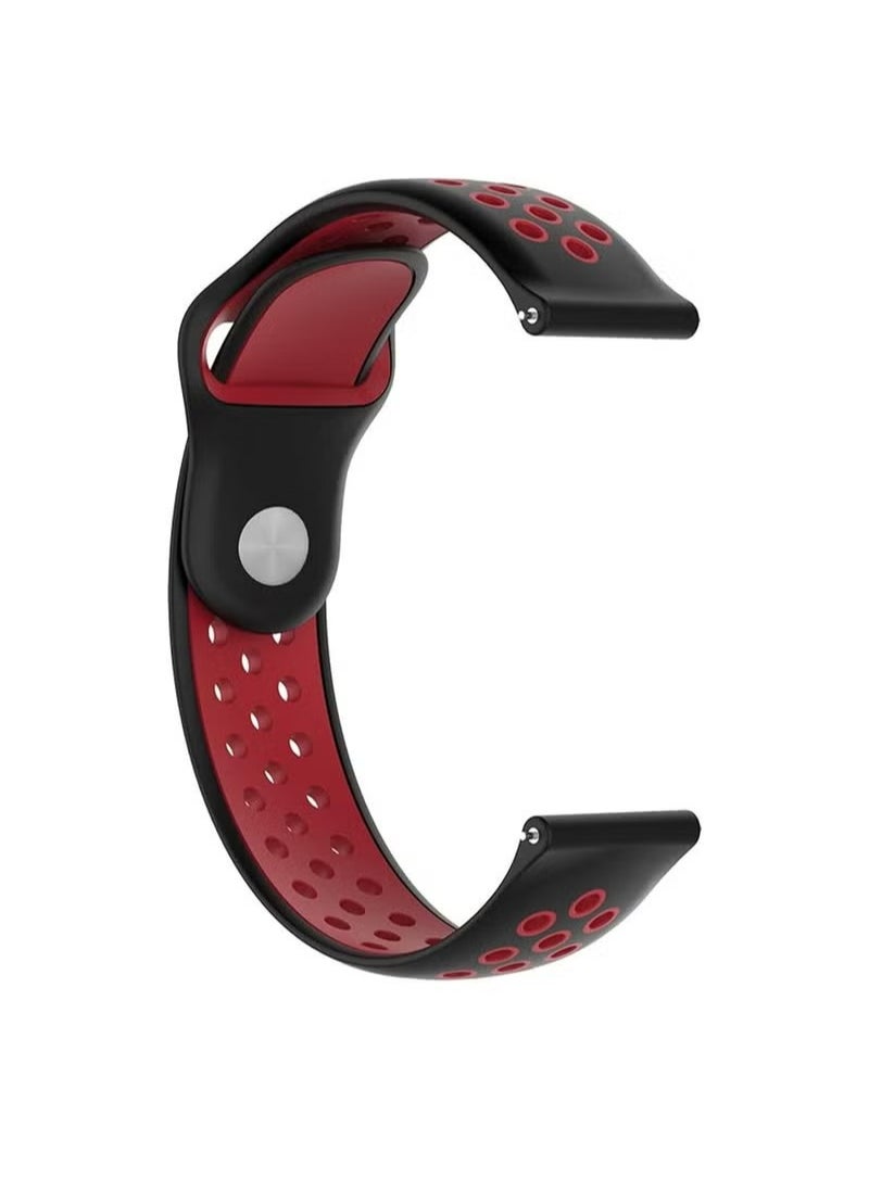 X-level - Compatible with Huawei Watch GT 3 46mm/Huawei Watch 4/GT4 46mm/GT2e 46mm Replacement Band - 22mm Replacement Silicone Wrist Strap Band Universal Sports Two Tone Silicone Replacement Wrist Strap - Image 1