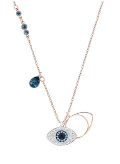 Rose Gold/Clear/Blue