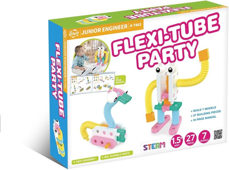 Gigo Flexi-Tube Party Construction Toy Set - Image 1