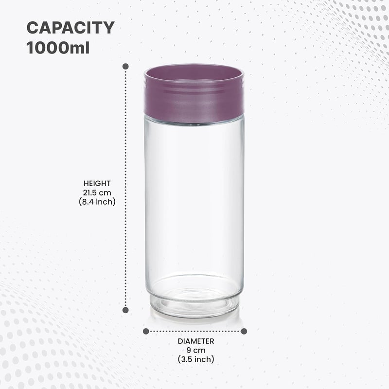 MILTON Treo One Up Glass Jar with Airtight Lid - Image 5