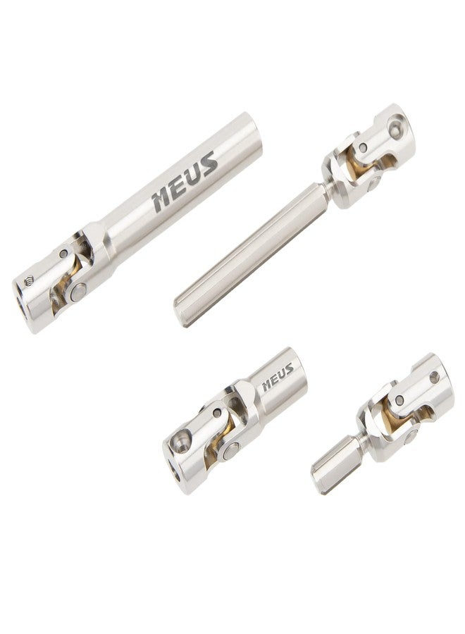 MEUS RACING عمود نقل الحركة المركزي من MEUS RACING لسيارة Axial 1/24 SCX24 Deadbolt AXI90081 B17، فضي - Image 5