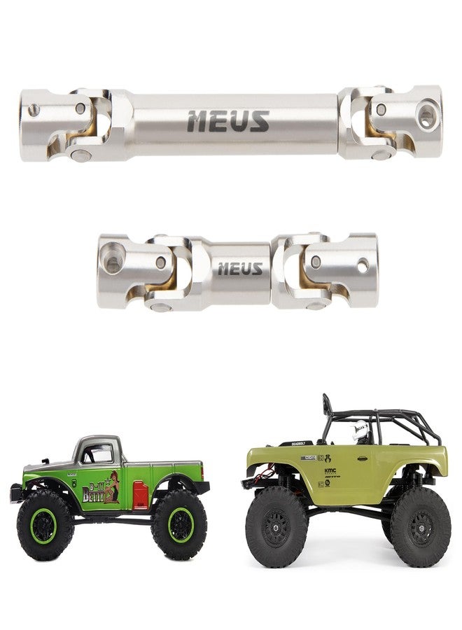 MEUS RACING عمود نقل الحركة المركزي من MEUS RACING لسيارة Axial 1/24 SCX24 Deadbolt AXI90081 B17، فضي - Image 1