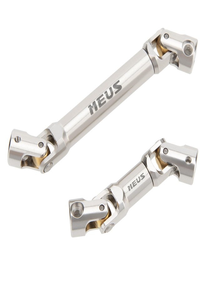 MEUS RACING عمود نقل الحركة المركزي من MEUS RACING لسيارة Axial 1/24 SCX24 Deadbolt AXI90081 B17، فضي - Image 4