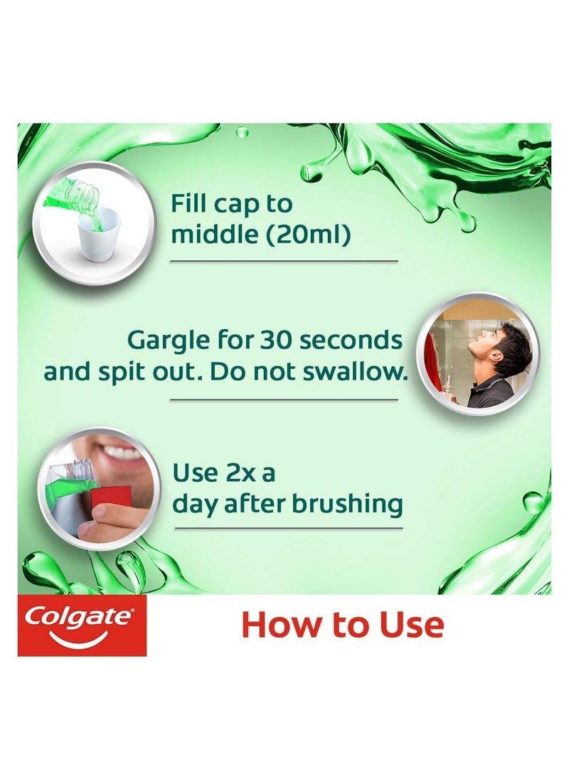 Colgate - Plax Fresh Tea Mouthwash 500ml - Image 1
