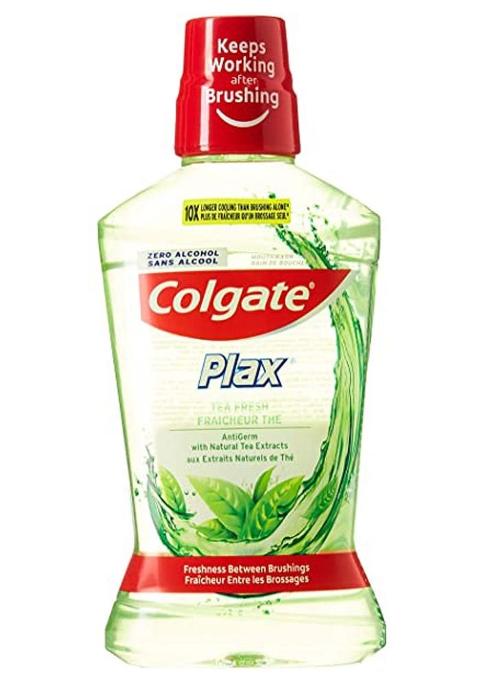 Colgate - Plax Fresh Tea Mouthwash 500ml - Image 1