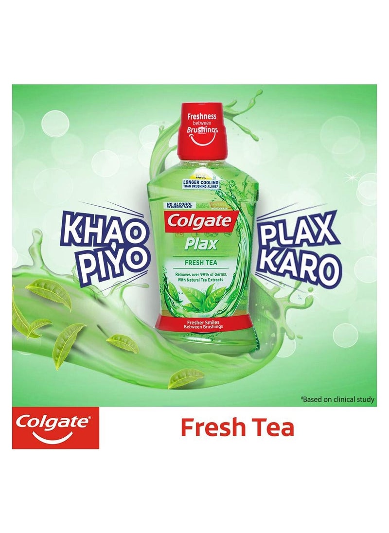 Colgate - Plax Fresh Tea Mouthwash 500ml - Image 1
