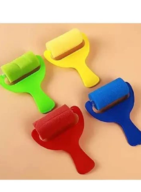 4 Pieces Rollers Sponge Painting