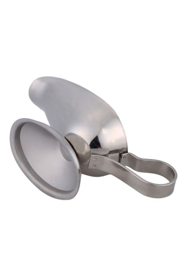 NIBEMINENT Stainless Steel Gravy Boat Silver  - Image 2