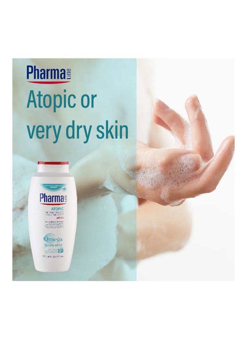 PharmaLine - Atopic Dermatologic Shower Gel 750 Ml - Image 1