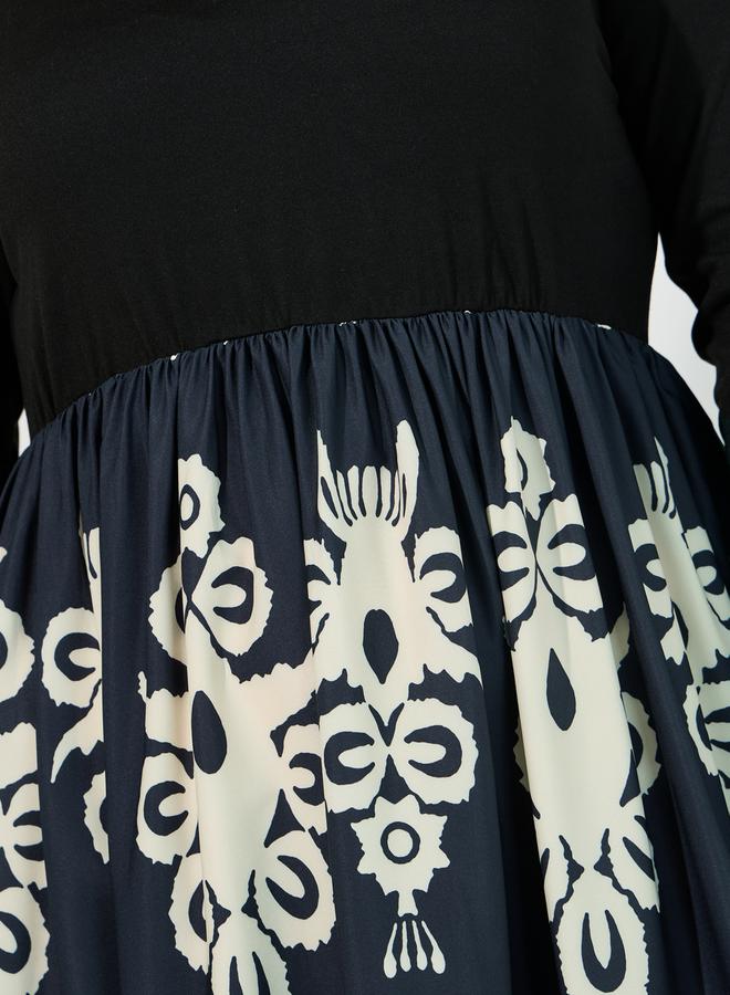 Styli Printed Maxi Dress - Image 3