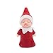 WULEEUPER Sleeping Elf Doll with Pacifier Christmas Miniature Elf Doll Toys New Year Holiday Decoration Party Gift Red - Image 3