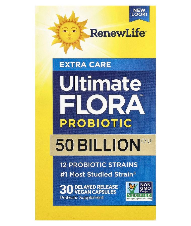 Ultimate Flora™ Probiotic 50 Billion CFU 30 Delayed Release Vegan Capsules