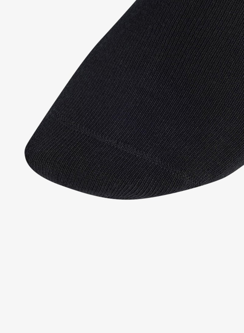 adidas Originals 3 Stripes 2 Layer Quarter Socks 2 Pairs - Image 3