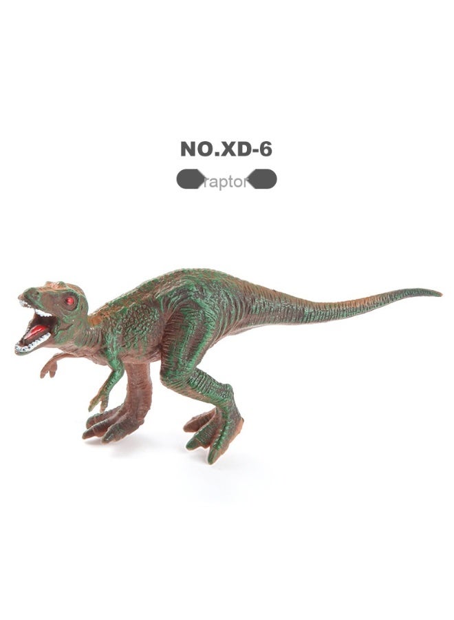 NIBEMINENT Children's Realistic Dinosaur Figurines - Assorted Mini Solid Dinosaur Models