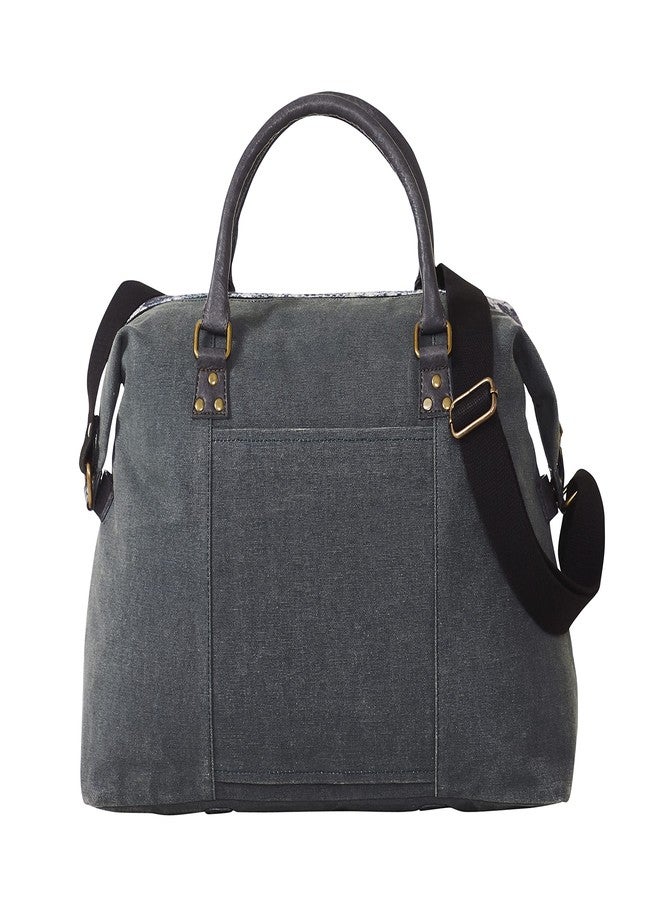 Mona B 30L Travel Duffle Bag for Men and Women with Adjustable Shoulder Strap - Grey - Image 2