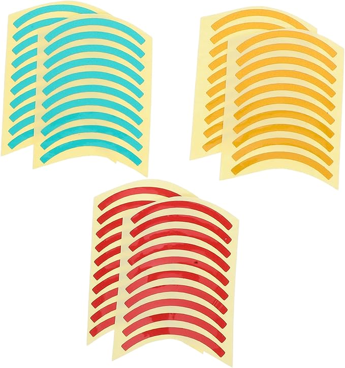 60 Pcs High Visibility UV Protected Pressure Gauge Calibration Safety Stickers Size 3 50 X 0 20 X 0 10 CM - Image 1