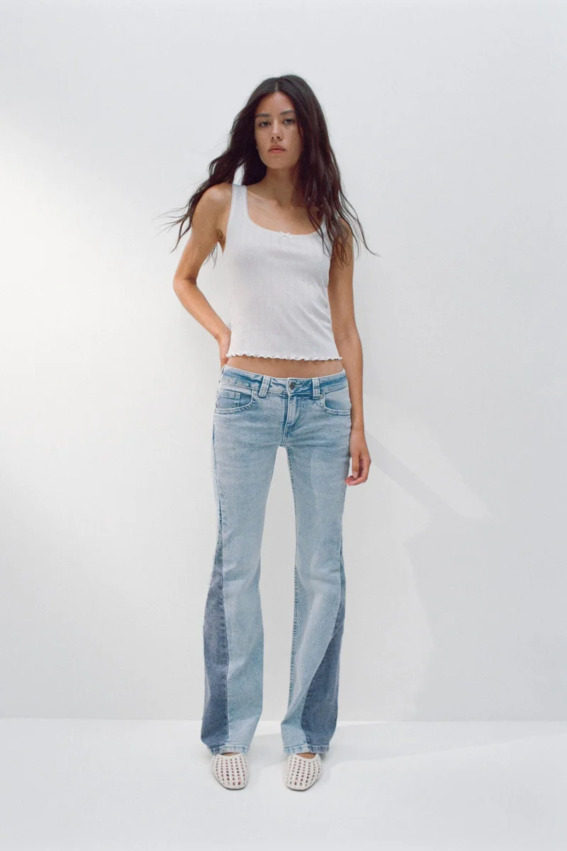 H&M Flared Low Jeans