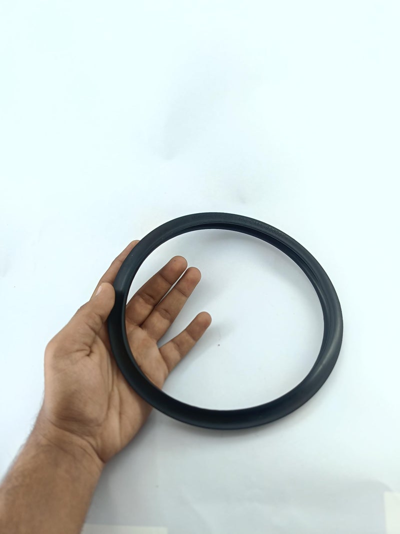 Advancedestore Outer Lid Rubber Gasket for 3 Litre Prestige Deluxe Plus Stainless Steel Pressure Cooker | 19.5 cm Outer Diameter | Durable, Heat-Resistant Sealing Ring | Pack of 1 - Image 2