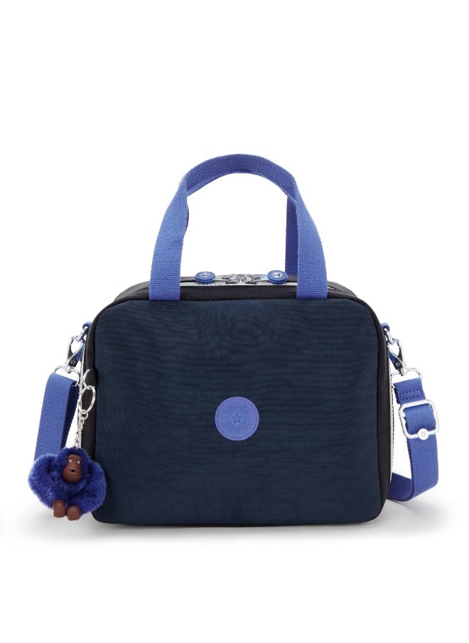 kipling Miyo Kids Insulated Medium Lunch bag with Trolley Sleeve, 8L, 0.26 kg  - True Block (Mixed Colors)  - Image 1