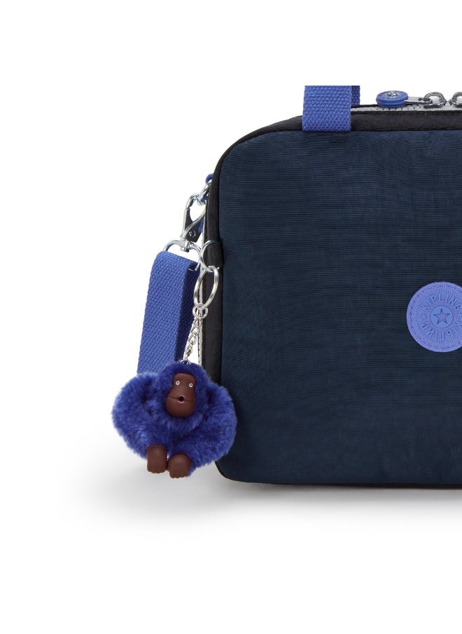 kipling Miyo Kids Insulated Medium Lunch bag with Trolley Sleeve, 8L, 0.26 kg  - True Block (Mixed Colors)  - Image 3