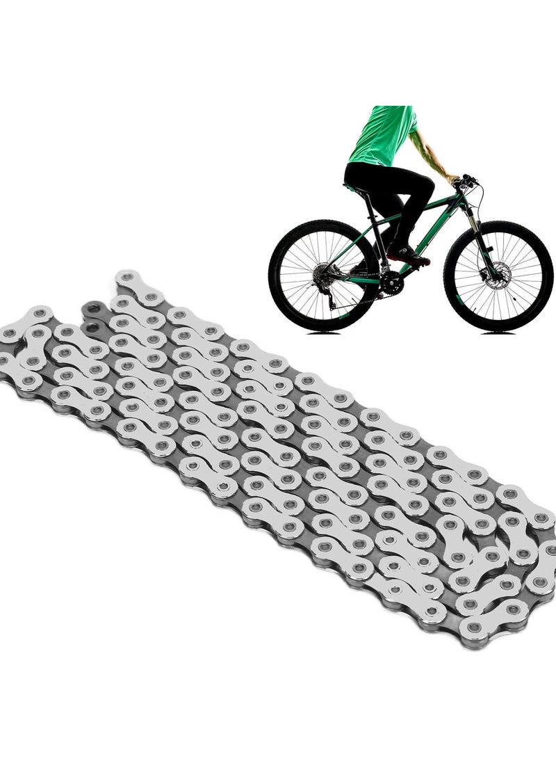 GGOOT 11 Speed Bicycle Chain, 116 Links Fully Plated Variable Speed Bike Chain, Special Forged Steel Bike Chain for Outdoor for Mountain Bikes Road Bikes Folding Bikes Save Time and Effort - Image 5