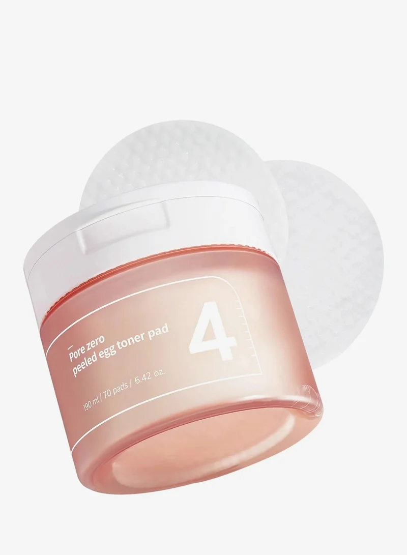 No.4 Pore Zero Peeled Egg Toner Pad