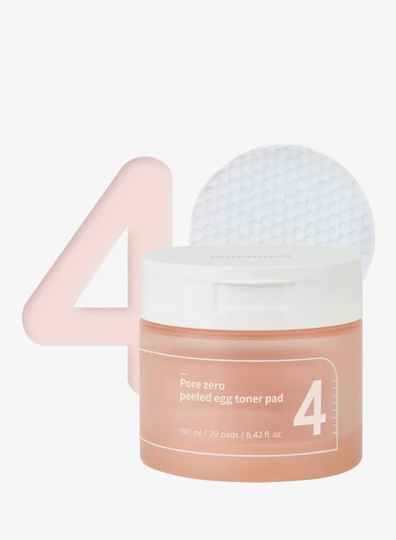 numbuzin No.4 Pore Zero Peeled Egg Toner Pad