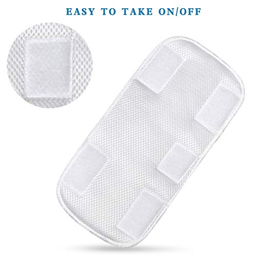 HYCLES Replacement Sienna Luna Cloth Pads Microfiber Mop Pads 4 Pcs for Steamer Head SSM-3006 Washable Cleaning Pads for Floor - Image 3