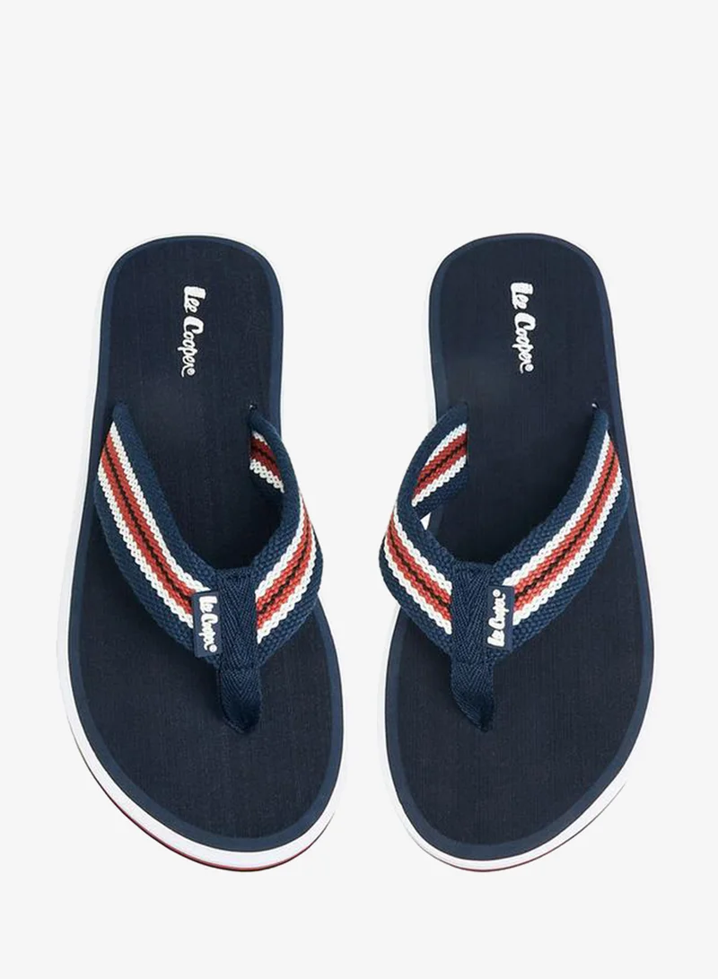 لي كوبر Men Striped Flip Flops