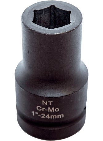 Nttools NTZLU1029 29 mm 1’’ Crmo Long Metric Impact Socket 