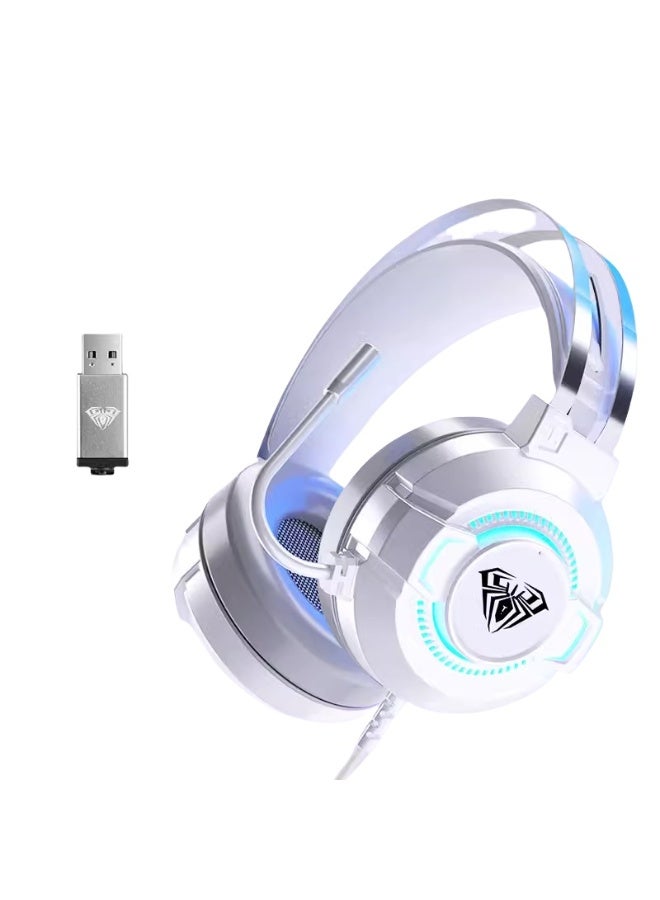 KUYING New Noise Cancelling Wired Gaming Headset For Esports Games 