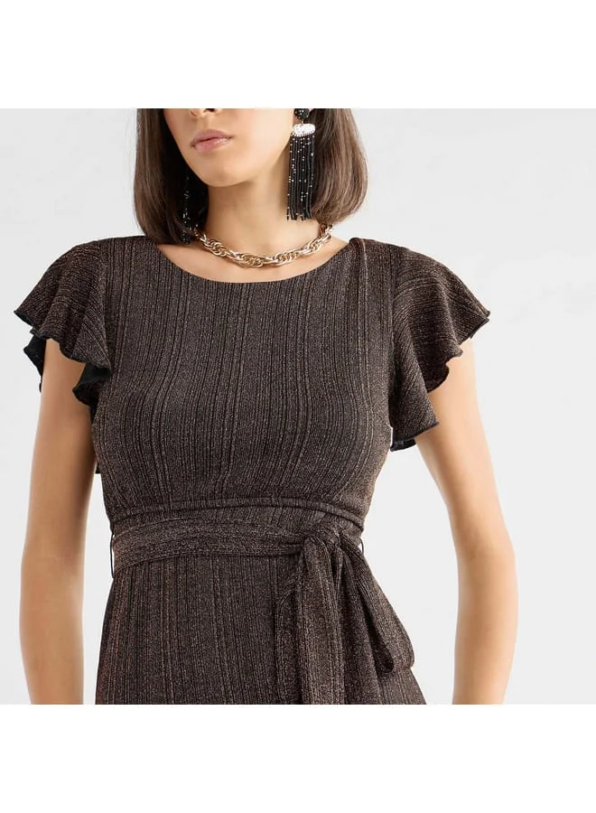 Splash FAV Flutter Sleeve Dress