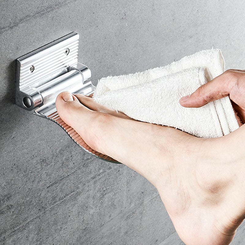 Bathroom Foot Rest Anti- Foot Pedal Step Aid Grip Holder Pedal for Bathroom Shower Shaving - Image 2