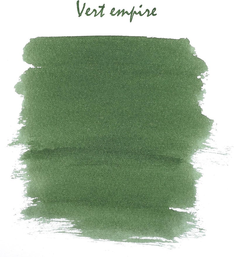 Jacques Herbin J.Herbin Fountain Pen Ink - Vert Empire (30 ml) - Premium Quality Ink for Everyday Use - Image 3