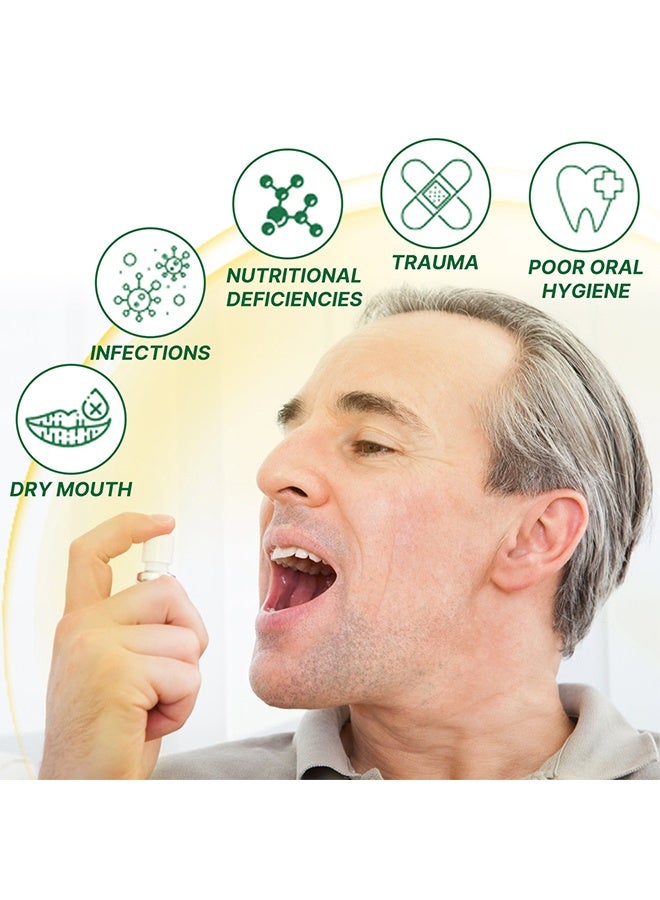 إيلهو بخاخ إصلاح اللسان، بخاخ إصلاح الفم يصلح طبقة اللسان البيضاء، بخاخ للعناية باللسان، بخاخ فم محمول، بخاخ غسول الفم، ينعش النفس، يقضي على رائحة الفم الكريهة 30 مل - Image 3
