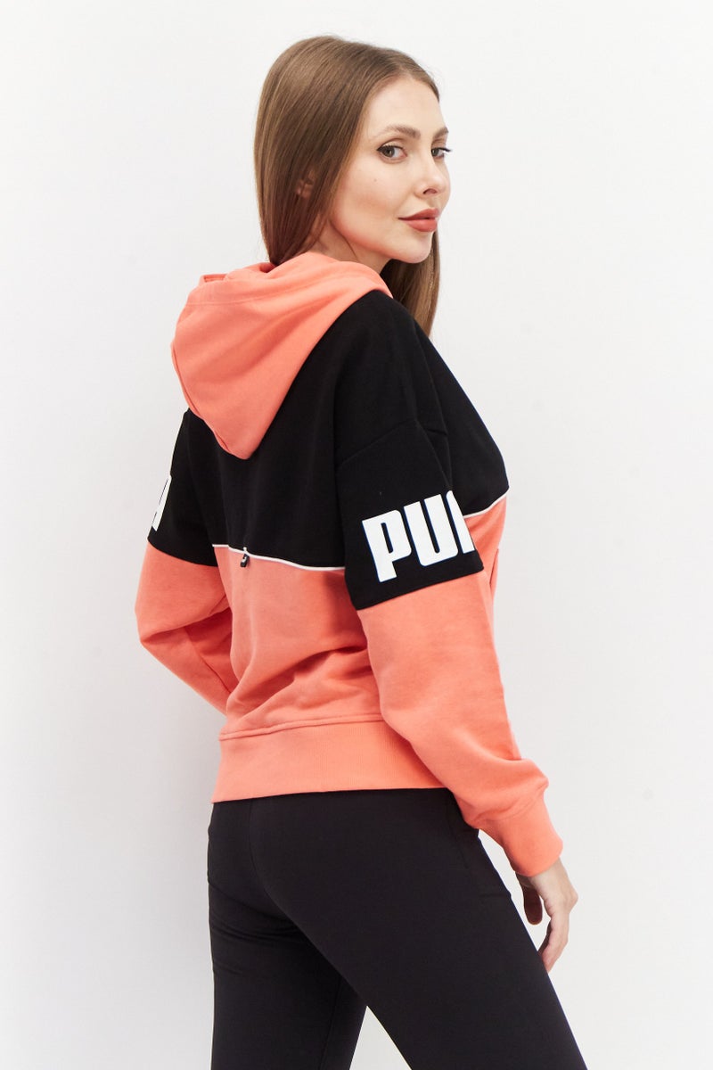 PUMA Women Sportswear Fit Outdoor Hoodie, Black - Image 3