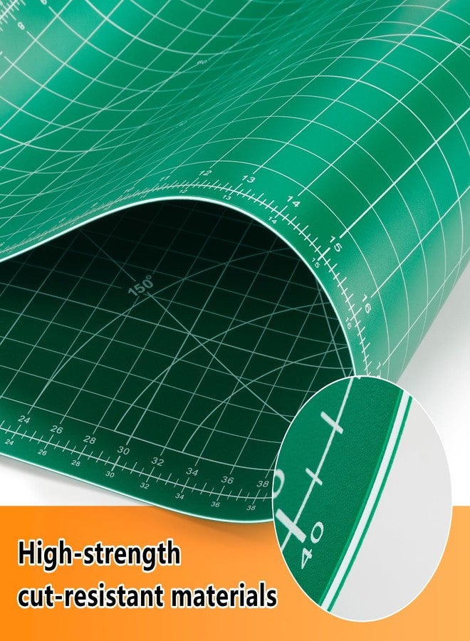 Ecraft 24"x36" Self-Healing Sewing Mat: Large Double Sided Green 5-Ply Hobby Mat, A1 Rotary Cutting Mat for Sewing, Quilting & Fabric Crafts - Image 5