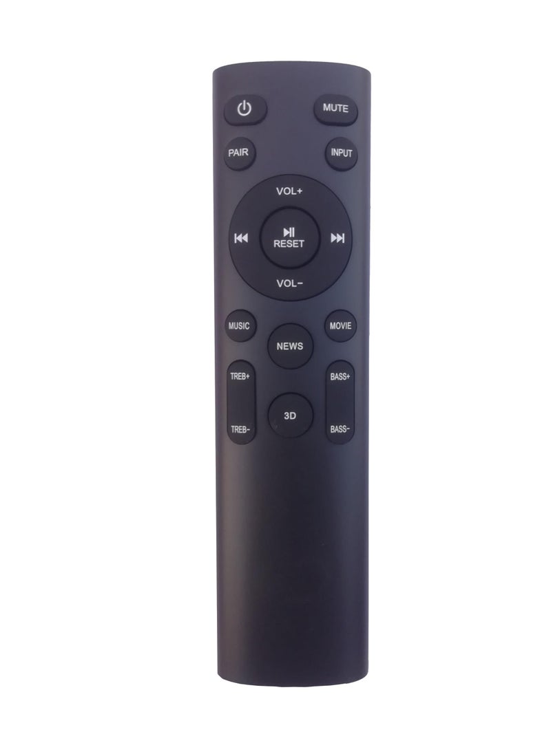 LipiWorld® Soundbar System Remote Control (Old Exactly Same Will Only Work) Compatible for Soundbar Boat Remote - Image 5